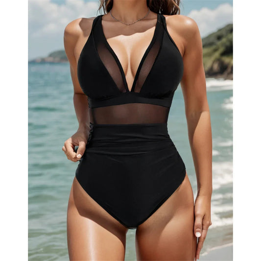 🌷 Meet Summer BIG sale £11.99 ONLY TODAY!!🏝️Mesh Tummy Control Swimsuit