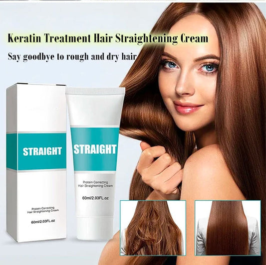 🔥BUY 1 GET 1 FREE😍🎉Silk and Keratin Treatment Hair Straightening Cream