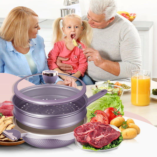 🔥👩🍳Titanium Non-Stick Low-Pressure Pan Set🍳