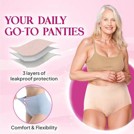 NEW YEAR SALE🤩Leakproof High-Waist Tummy-Control Butt-Lifting Panties