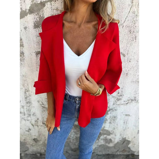 🍂Autumn Sale - 50% Off!💕Chic Women's Casual Lapel Coat