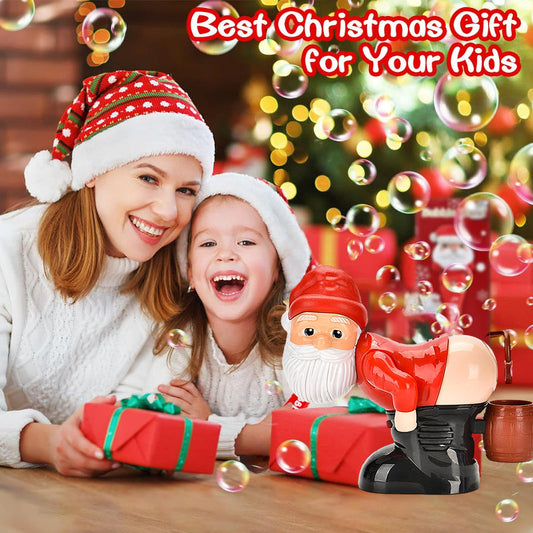 🔥Christmas Sale🎅 Funny Santa Bubble Blowing Machine