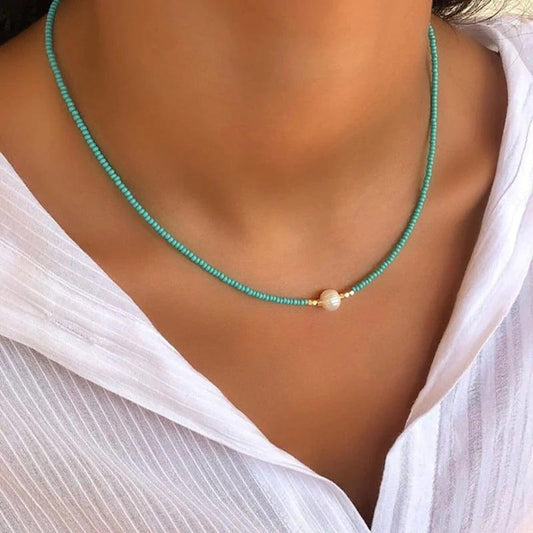 💝Freshwater Pearl Necklace (4 Color Options)buy 2 free shipping