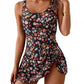 👙Last Day Sale 60% OFF💃Women's One Piece Tummy Control Tie Knot Swimsuit