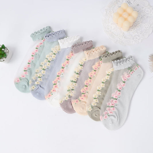 🌸Summer Floral Breathable Socks