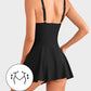 👙Last Day Sale 60% OFF💃Women's One Piece Tummy Control Tie Knot Swimsuit