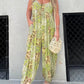 🔥Summer Limited Sale 50% OFF🔥Cooper Patchwork Print Loose Jumpsuit