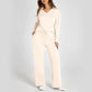 🥰Hot Sale 49% OFF💕Women's 2 Piece Sets Outfits Casual Long Sleeve Sweatsuits Sets