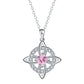 Mystical Birthstone Witches Knot Necklace – Natural Crystal🔮💞Protect Your Loved Ones