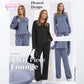 🔥LAST DAY SALE 60% OFF👍✨Women's Crew Neck Top & Drawstring Pants Set