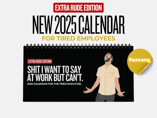 🔥NEW YEAR Sale - Sh*t I Want To Say At Work 2025 Calendar📅