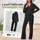 🥰Hot Sale 49% OFF💕Women's 2 Piece Sets Outfits Casual Long Sleeve Sweatsuits Sets