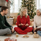 🎅Last Week-50% Off💝Women's Glitter Pullover Sweater & Pants 2-Piece Set