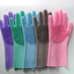 💕Hot Sale 50% OFF🧼Multifunctional Silicone Cleaning Gloves ✨