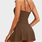 💥Limited Sale 60% OFF🔥One Shoulder Skirted One Piece Swimsuit