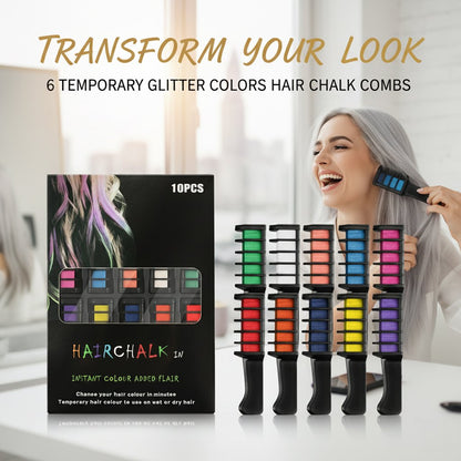 💇‍♀️✨Christmas Sale 50%🔥Festive Fun Hair Chalk Combs