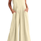 💝Women's Sleeveless Wide Leg Jumpsuit with Pockets