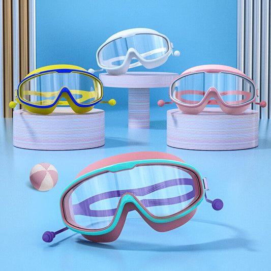 🔥Summer Sales - 49% off🔥HD large frame waterproof and anti-fog swimming goggles