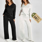 🥰Hot Sale 49% OFF💕Women's 2 Piece Sets Outfits Casual Long Sleeve Sweatsuits Sets