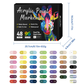 🎨Last Day-70% OFF💖Dual Tip Acrylic Paint Pen Marker - 24/48/72 Colors