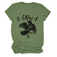 💥Surprise Price: Only £12.99!!🖤🐦‍⬛Humorous Crow Graphic T-Shirt – Say It With a Caw!