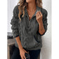 ☀️Half-Zip Fuzzy Sweatshirt🍂 | Cloud-Soft + Roomy Pockets – Comfy Daily/Lounge