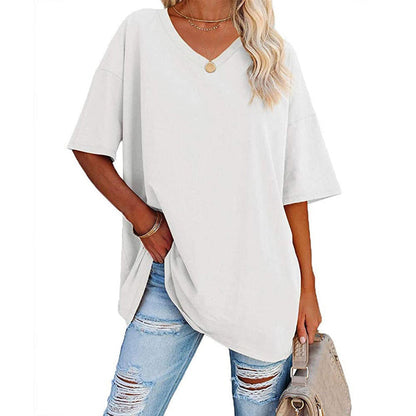 🔥HOT SALE💝Ladies V-Neck T-Shirt