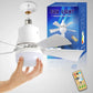 🔥LAST DAY SALE 60% OFF🔥SmartBreez™ 40W LED Ceiling Fan Light – 20.5” Ultra-Quiet with Remote 🎯 | E27 + FREE B22 Adapter 🔌 | For Bedroom 😴, Kitchen 👩‍🍳 & Garage 🛠️ – UK Ready! 🇬🇧