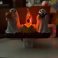 🔥🎃2025 Halloween Must-Have-Halloween Pre-Sale🧡👻 Ghost Campfire Nightlight 🎃🧡
