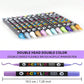 🎨Last Day-70% OFF💖Dual Tip Acrylic Paint Pen Marker - 24/48/72 Colors