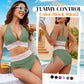 📢Clearance Sale-70% OFF🏖️High Waisted Tummy Control Color Block Bikini Sets