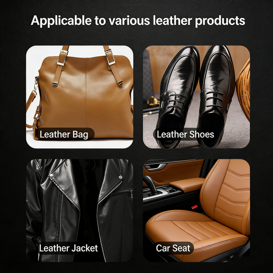 🔥New Year Sale 50% OFF!!✨Multi-use Leather Oil Care Brush- Easily Repair Leather Scratches🧼