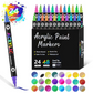 🎨Last Day-70% OFF💖Dual Tip Acrylic Paint Pen Marker - 24/48/72 Colors