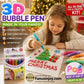 🎁59% OFF🔮Magic Pen – Draw 3D with one stroke!🎄 DIY Bubble Popcorn Drawing Pens 🔥