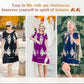 🌸Spring Special Sale 60% OFF!!🌸Geometric Pattern Multi Print Square Neck Dress