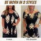 🌸Spring Special Sale 60% OFF!!🌸Geometric Pattern Multi Print Square Neck Dress