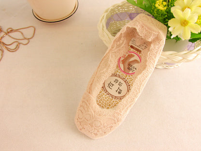 (🎁2024 Hot Sale🎁)🧦 Lace No Show Liner Socks for Women