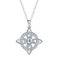 Mystical Birthstone Witches Knot Necklace – Natural Crystal🔮💞Protect Your Loved Ones