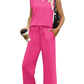 💕2025 Hot Sale  60% OFF🔥New Women's  Sleeveless Top & Wide-Leg Pants 2-Piece Set
