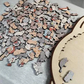 🎅Christmas Sale 50% OFF🐱135-Piece Morandi-Colored Cat Shaped Wooden Jigsaw Puzzle