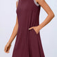🎉Last Day Promotion 50% OFF💃Women's Casual Sleeveless Crew Neck Midi Dress