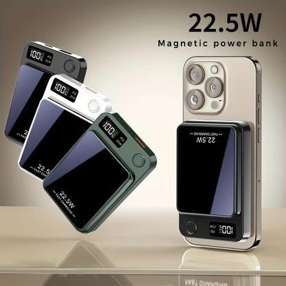 🎁New Year Sale 50% OFF🔥🔋Portable Magnetic Wireless Power Bank