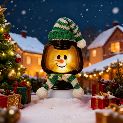 🎄Christmas Sale 50% OFF🎅🏻 -⛄ Snowman Lantern with Hats and Scarves