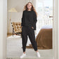 ❤️‍🔥Clearance Sale-50% OFF🤍Round-Neck Long-Sleeved Top ＆ Pants 2-Piece Set