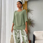 🔥LAST DAY SALE - 60% OFF🔥Women’s Printed Pants and Crew Neck Top Set