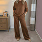 🎅Last Week-50% Off💝Women's Glitter Pullover Sweater & Pants 2-Piece Set