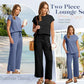 💕2025 Hot Sale  60% OFF🔥New Women's  Sleeveless Top & Wide-Leg Pants 2-Piece Set