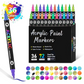 🎨Last Day-70% OFF💖Dual Tip Acrylic Paint Pen Marker - 24/48/72 Colors