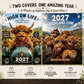 🔥LAST DAY SALE ONLY ￡6.99!!📅🐂2027 Funny Highland Cow Wall Calendar | A4 Hanging Calendar | Designed by Isabel Kline
