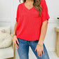 💥LAST DAY SALE 50% OFF!!🎁Women's V-Neck Summer T-Shirt 🌟
